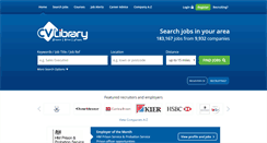 Desktop Screenshot of cv-library.co.uk
